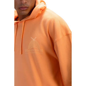 Ensemble décontracté à capuche à manches longues pour hommes Survêtement vierge solide Ensemble de sports d'été avec fermeture à la taille élastique Sweat à capuche et short surdimensionnés - Product Image 3