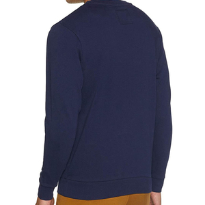 Sweat-shirt à col rond en coton épais pour hommes Sweat-shirt à col rond uni d'hiver brodé de logo personnalisé en polaire de haute qualité - Product Image 4