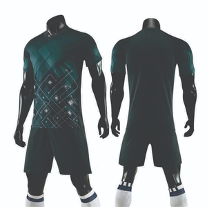 100% uniformes de fútbol transpirables de nailon OEM entrenamiento de fútbol al por mayor uniformes de fútbol en blanco diseño personalizado tamaño personalizado - Product Image 3