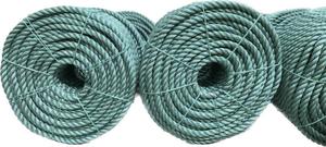 เชือกบรรจุภัณฑ์โพลีโพรพิลีน3เส้นกันรังสียูวีสำหรับการตกปลาในทะเลและการบริการที่ดีในอินเดีย - Product Image 4