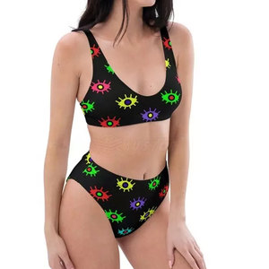 2025 conjuntos de Bikini de playa de baño con estilo personalizado para mujer, conjunto de Bikini de producto Premium para damas - Product Image 2