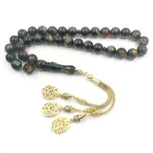 Best Price Tasbeeh Handmade Indian Prayer Beads with Musmi Resin for Spiritual Use & <b>Islamic</b> <b>Gifting</b> - Product Image 1