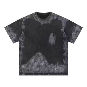 เสื้อยืดวินเทจสำหรับผู้ชายและ2025ซักได้ไม่จำกัดเพศเสื้อยืดลายกราฟฟิกลายกรดซักเสื้อวินเทจซักทับล้างได้ตามต้องการไซส์ - Product Image 4