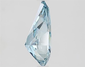 Diamant de laboratoire de forme poire 2,17 carats, bleu vif fantaisie, VVS2 - Product Image 1