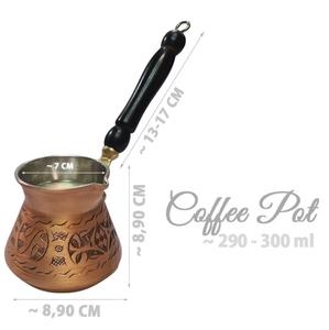Nouvelle arrivée, cafetière turque en cuivre massif, vente en gros, vaisselle, tasse à café, décoration de table pour la maison, la cuisine, le restaurant, l'hôtel, les fêtes - Product Image 6