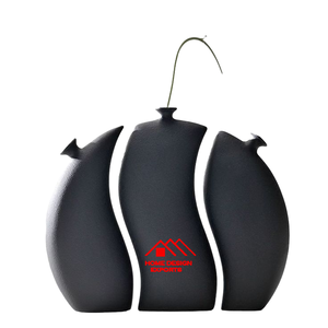 Vaisselle Vase À Fleurs Hôtel Ware Usage Aluminium Coulé Personnalisé Meilleur Vendeur Forme De Disque Double Tone Abstrait Vase À Fleurs De Qualité Supérieure - Product Image 5