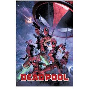 Marvel for Deadpool Family <b>Poster</b> with Black Frame - Product Image 4