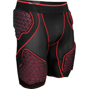 Hip,Thigh & Tailbone <b>Pads</b> Football Padded Compression Shorts High Performance 5 <b>Pad</b> Girdle - Product Image 1