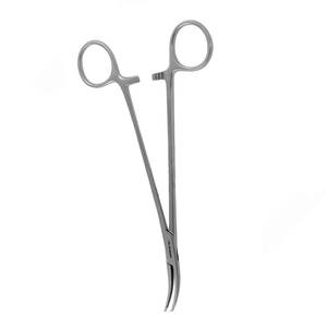 คีมจับหลอดเลือดฮัลสต์ดแบบโค้ง 12 ฟัน 18.0 ซม. สแตนเลส สำหรับผ่าตัด ควบคุมการห้ามเลือด - Product Image 4