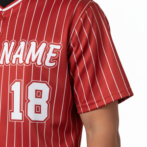 ชุดเบสบอลสำหรับเยาวชนแบบปรับแต่งได้ น้ำหนักเบา ระบายอากาศดี เสื้อและกางเกงกีฬาที่สวมใส่สบายและทนทาน ออกแบบมาเพื่อความเร็ว - Product Image 4