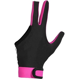 Gants de billard à 3 doigts avec logo personnalisable Gants de billard colorés de haute qualité avec accessoires dans un emballage en boîte personnalisé - Product Image 2