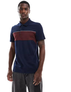 Golf de primera calidad para hombres, camisas de polo, 100% algodón, trabajo de negocios para camiseta de polo con logotipo bordado personalizado, tela de punto de verano - Product Image 1