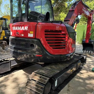 Excavadora Hidráulica de Orugas Alemana YANMAR 80 de Alta Eficiencia, 1000 Toneladas, Motor Kawasaki, Caja de Cambios, Bomba, Componentes Poclain en Venta - Product Image 4