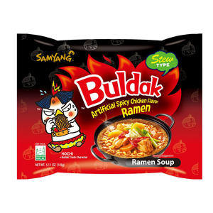 Type de ragoût ramen à saveur de poulet chaud 5.11oz(145g) 5 paquets - Product Image 6