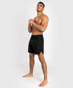 Pantalones Cortos de Lucha de Alta Calidad NEGROS, para Entrenamiento de UFC, BJJ, MMA, Unisex, Jiu Jitsu, Sin Gi, Personalizados, Elásticos y Transpirables - Product Image 3