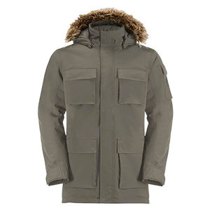 Parka d'été de haute qualité pour hommes, veste d'hiver épaisse et chaude pour hommes, coupe-vent, vêtements décontractés, manteau mi-long pour hommes avec service OEM - Product Image 2