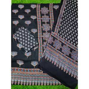 ชุดเดรสผ้าไหมโมดอลพิมพ์ลายแอจรักห์สำหรับผู้หญิง สวมใส่ได้ในฤดูใบไม้ผลิ ทรงเอไลน์ เอวธรรมชาติ ผ้าไม่ยับ ระบายอากาศได้ดี ซักได้ - Product Image 2