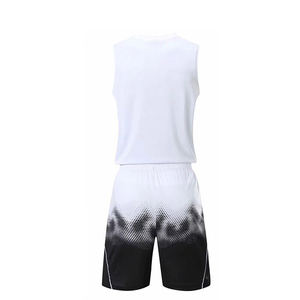 Ropa de baloncesto Conjunto de equipo Uniformes de baloncesto Práctica Conjunto de uniforme de baloncesto con impresión por sublimación - Product Image 4