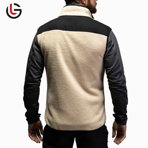 Chaleco Polar Reversible Personalizado para Hombre, Grueso, Impermeable, de Secado Rápido, para Invierno, para Exteriores, Colores Personalizables - Product Image 3