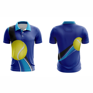 Personalizable Transpirable Poliéster Deportes para Polo para Hombres Sublimación Impreso Tallas Grandes Colección - Product Image 1