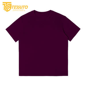 Camiseta Tessuto 100% de algodón súper pesada para hombres y mujeres, camiseta en blanco de alta calidad con estampado personalizado - Product Image 3
