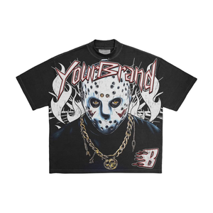 2025 nuevo estilo Jason Voorhees 3D impreso camisetas de hombre Horror de los Hombres estilo de película caliente Casual verano cuello redondo Tops de gran tamaño - Product Image 5