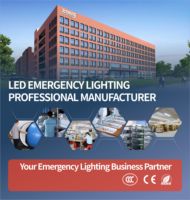 Lampe de Secours LED à Double Spot Alimentée par Batterie, Blanc Froid, Autonomie 3H, pour Sécurité Incendie en Bureau et Magasin