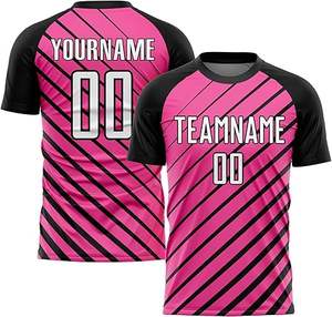 Uniforme de fútbol de poliéster 100% de último diseño, uniforme profesional para niños de nuevo estilo, Color sólido de calidad Premium a la venta - Product Image 2