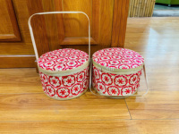 Panier-cadeau en bambou et rotin tissé à la main