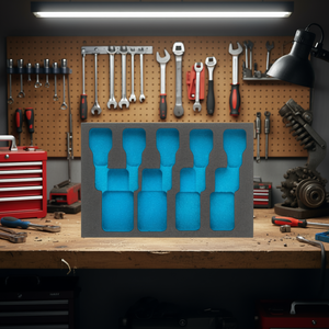 Hazet 2-Component Soft Foam Insert for 163-270/9 and 986/9 <b>Tool</b> <b>Storage</b> - Product Image 3