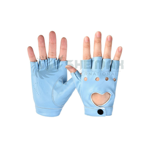 Guantes de baile en Barra para mujer, fabricados en fábrica, venta al por mayor, guantes de baile con logotipo personalizado, guantes de baile en Barra de medio dedo personalizados - Product Image 5