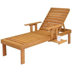 Chaise longue en bois polyvalente ensemble de bancs design de ferme résistant à l'eau entrée parc hôpital hôtel maison salon - Product Image 5