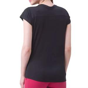 T-shirt décontracté surdimensionné pour femme, personnalisé, écologique, 100% jersey de haute qualité, logo imprimé, motif uni, grande taille, en solde - Product Image 4