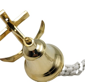 กระดิ่งเรือแบบส่วนตัวสไตล์วินเทจขนาดเล็กติดผนังประดับผนัง - Product Image 1