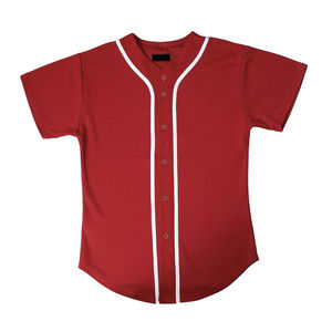 Service OEM, maillot de baseball pour homme sur mesure, haute qualité, respirant, grande taille, coupe ample, chemise de sport, couleurs personnalisées, designs OEM - Product Image 5