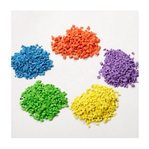 Particules de granule en caoutchouc Edpm Terrain de jeux extérieur en caoutchouc couleur personnalisée - Product Image 3