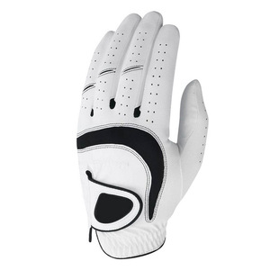 Venta al por mayor Cabretta Guantes de golf de cuero Fabricante OEM Logotipo personalizado Agarre duradero Cómodo Transpirable Equipo de golf profesional - Product Image 4