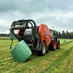 Venta al por mayor Kubota Mini Hay Baler Motor de prensa redonda y cuadrada Potente máquina de embalaje de paja de alta eficiencia - Product Image 5