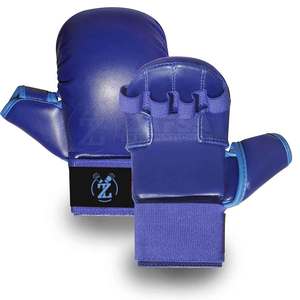 Venta al por mayor de guantes de kárate de cuero de alta calidad con logotipo personalizado de la mejor calidad de diseño transpirable de Pakistán - Product Image 5