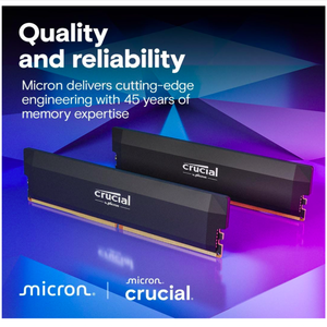 Kit de Memoria RAM Crucial Pro de 32 GB DDR5 (2x16 GB), CL36 6000 MHz, Memoria para Juegos de Escritorio con Overclocking, Compatible con Intel XMP 3.0 y AMD Expo - Product Image 5