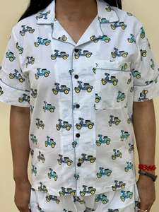 Ensemble de nuit 2 pièces en coton pour femmes Ensemble de nuit parfait pour les femmes Ensemble de pyjama 100% coton Vêtements de nuit pour les femmes - Product Image 5