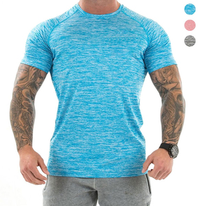 En couleur bleu et rose Bonne qualité Nouveau design Style unique Hommes Gym Wear T-shirt d'haltérophilie PAR AMAZING INDUSTRIES - Product Image 1