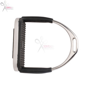 Estribos Flexibles de Acero Inoxidable para Equitación, Duraderos, Flexibles, Amortiguadores, Antideslizantes, Personalizables - Product Image 3