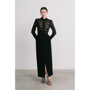 Falda Midi de buen Material de alta calidad, faldas negras para mujer, marca de moda de cintura alta, falda MIDI UMEA, precio al por mayor - Product Image 1