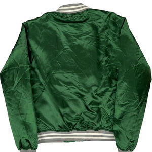 Streetwear High Quality Coated Embroidery Waterproof Stand Collar Varsity <b>Jacket</b> Winter Fleece Leather Bomber Letterman for <b>Men</b> - Product Image 5