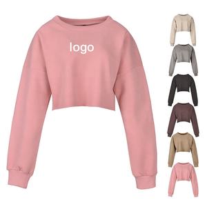 เสื้อสเวตเตอร์ผ้าโพลีเอสเตอร์ระบายอากาศได้ดีสำหรับผู้หญิงเสื้อผ้าแนวสตรีทแบบลำลองสำหรับฤดูหนาวเสื้อผ้าชั้นในแบบมีโลโก้ซักได้ - Product Image 1