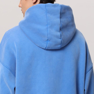 Produit le plus vendu, sweat à capuche zippé décontracté pour homme, style nouveau, vente en gros, sweat à capuche zippé streetwear, sweat à capuche délavé à l'acide - Product Image 6