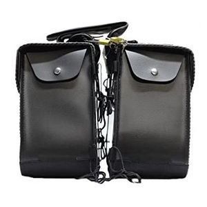 Sac latéral de selle en cuir pour moto, grande taille, prix bas, logo personnalisé, sacs de selle en cuir pour moto, service OEM - Product Image 4