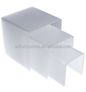New Trendy 5mm Thickness Clear <b>Acrylic</b> Riser <b>Display</b> <b>Stand</b> for Showcasing All Items: Universal <b>Stand</b> for Decor - Product Image 4