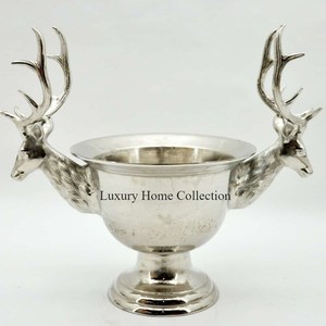 ถังเก็บไวน์รูปเรนเดียร์แฟนซีตู้แช่ไวน์ทำจากโลหะอลูมิเนียมหล่อแบบตั้งโต๊ะอุปกรณ์สำหรับบาร์และอุปกรณ์สำหรับงานเลี้ยง - Product Image 1